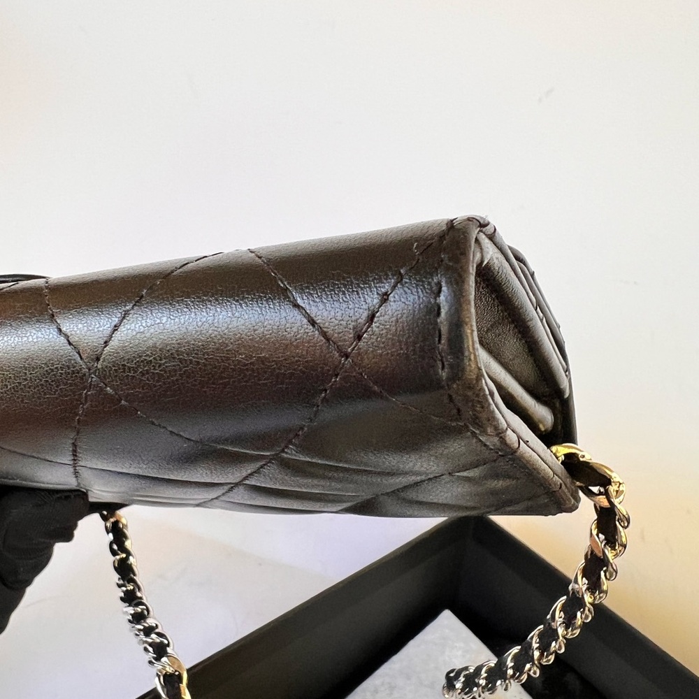 CHANEL GUSSET CLASSIC FLAP WALLET - Picture 15 of 15